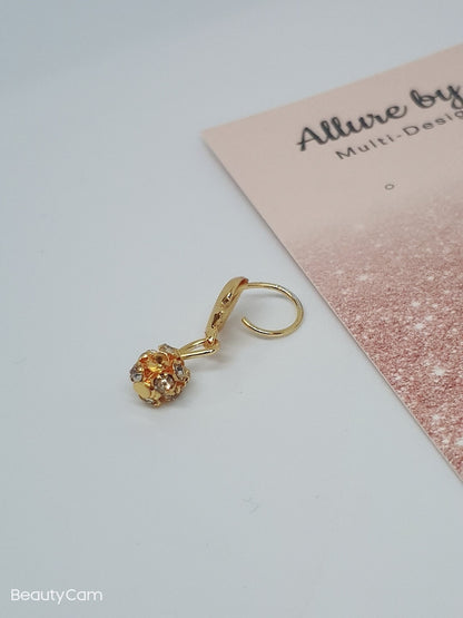 24g Gold Nose Ring, Thin Nose Ring, Gold Filled Nose Hoop, Daith Earring, Tragus Hoop, Cartilage Ring, Cute Nose Ring, Unique Nose Hoop